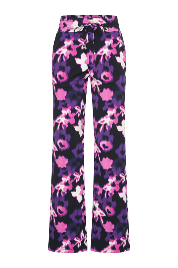 Mi Piace broek Rosie Faded flower Purple