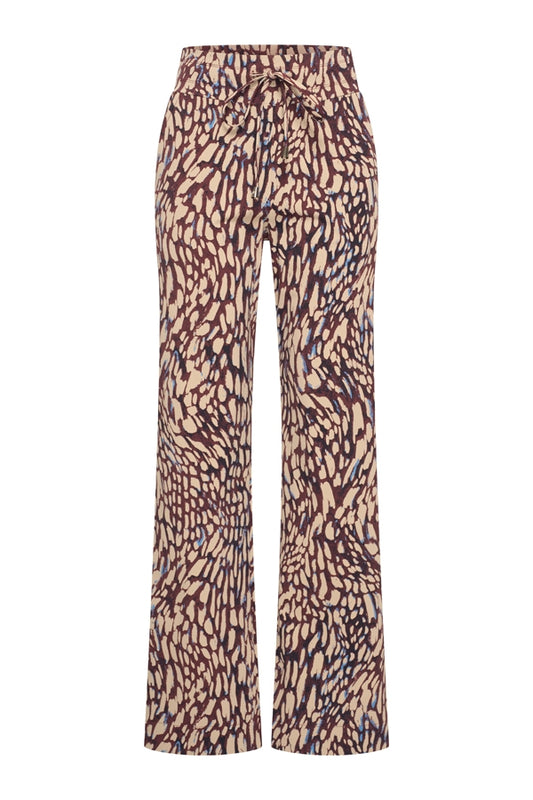 Mi Piace broek Rosie wijd Burgundy latte