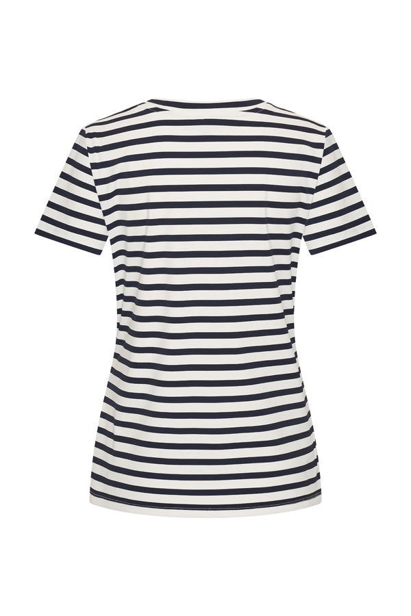 MipiaceT-shirtVHalsStripeDarkBlue__2