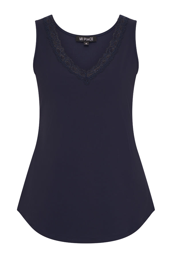 Mi piace top Lindsey kant Dark Blue