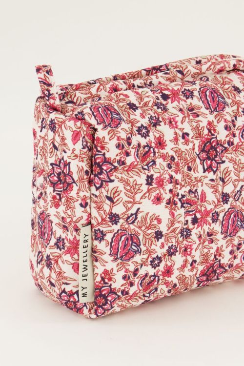 My Jewellery Multikleur bloemenprint toilettas set