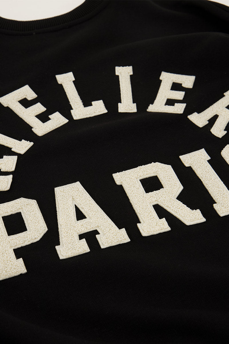 My Jewellery sweater "Atelier paris" Zwart