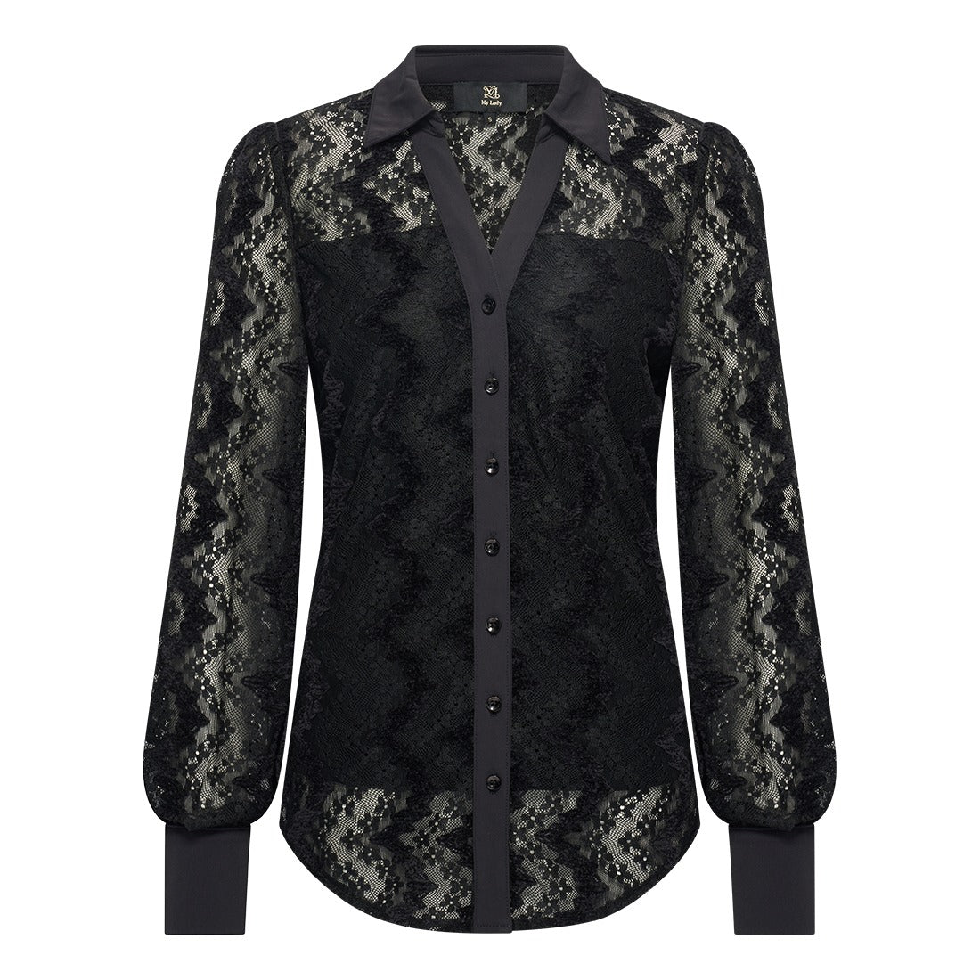 MyLady blouse Larin Zwart