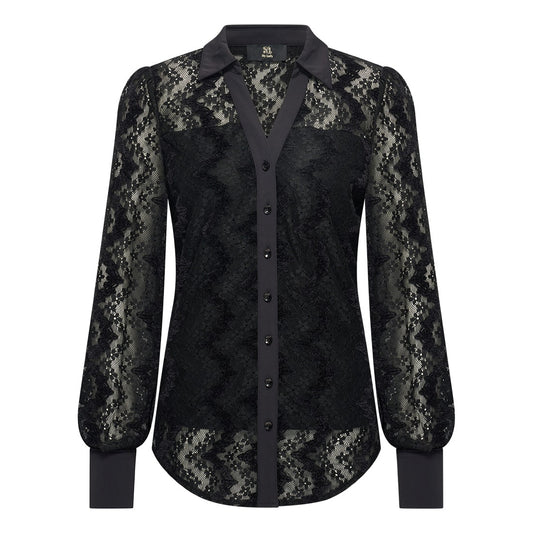 MyLady blouse Larin Zwart