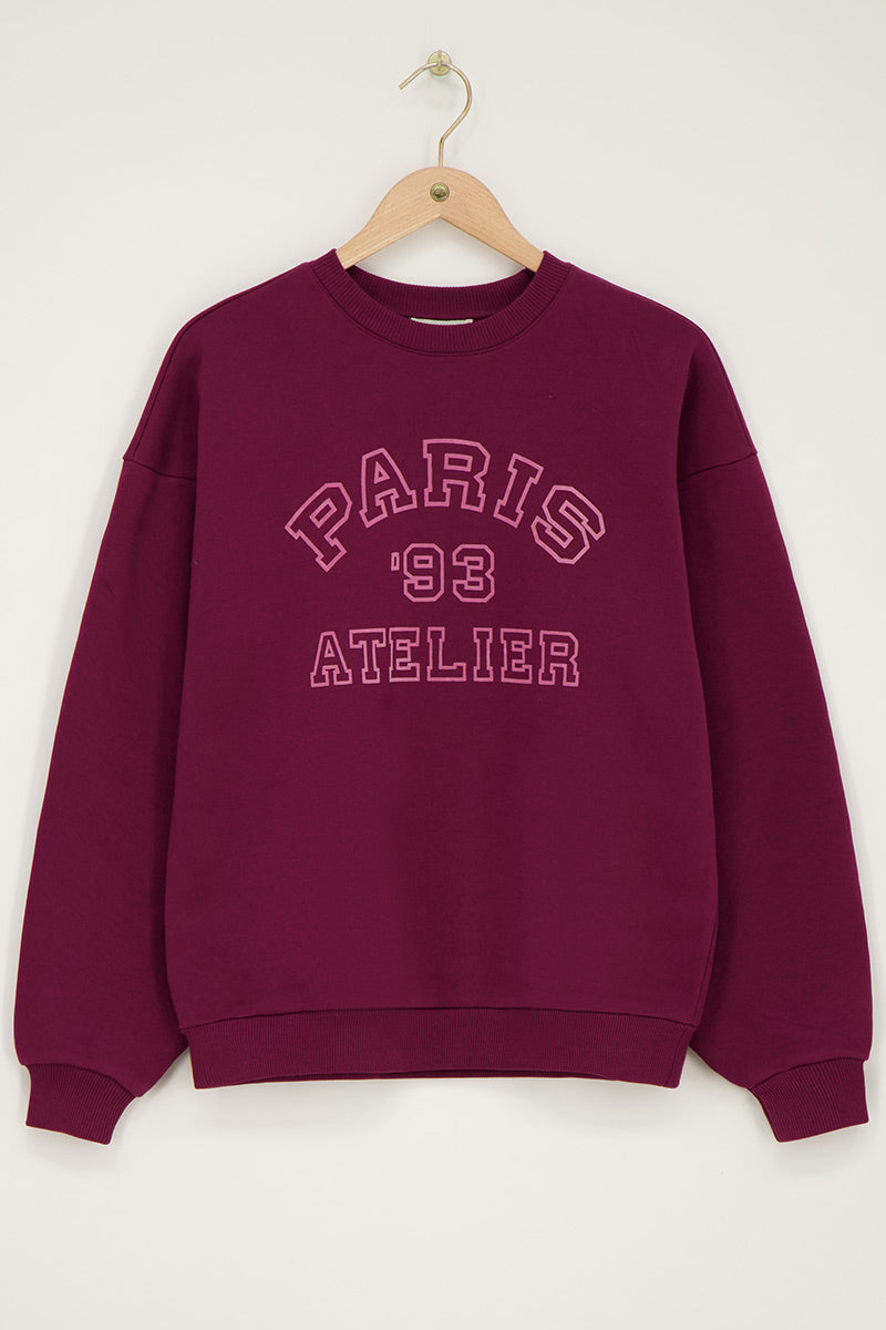 My jewellery Paris 93 atelier sweater Purple