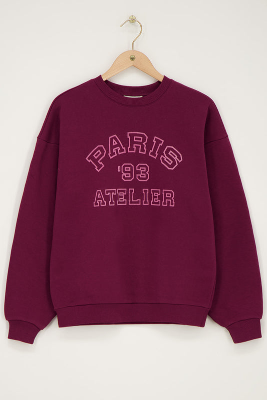 My jewellery Paris 93 atelier sweater Purple