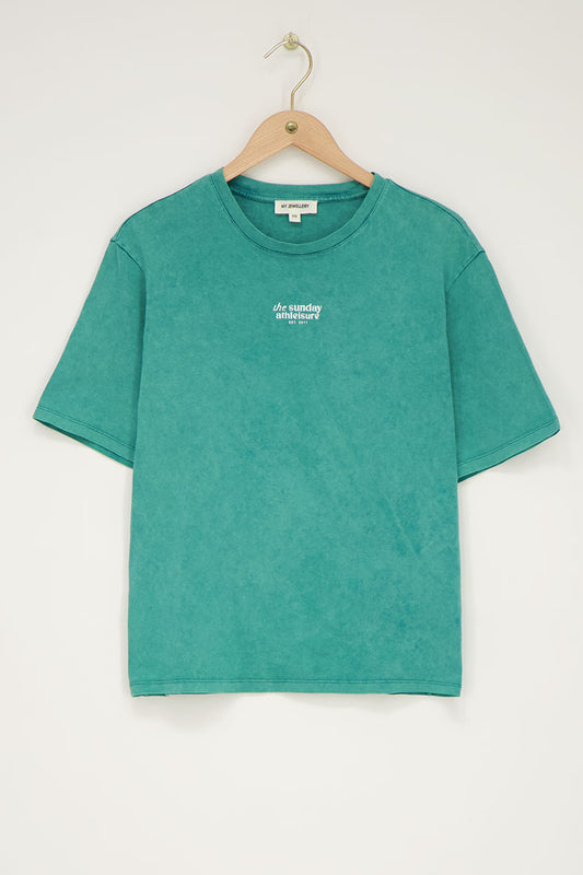 Myjewellery T-shirt sport en patches Groen