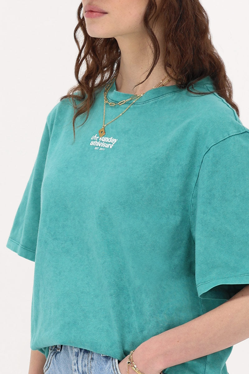 Myjewellery T-shirt sport en patches Groen