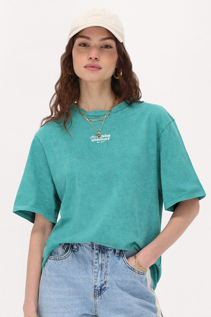 Myjewellery T-shirt sport en patches Groen