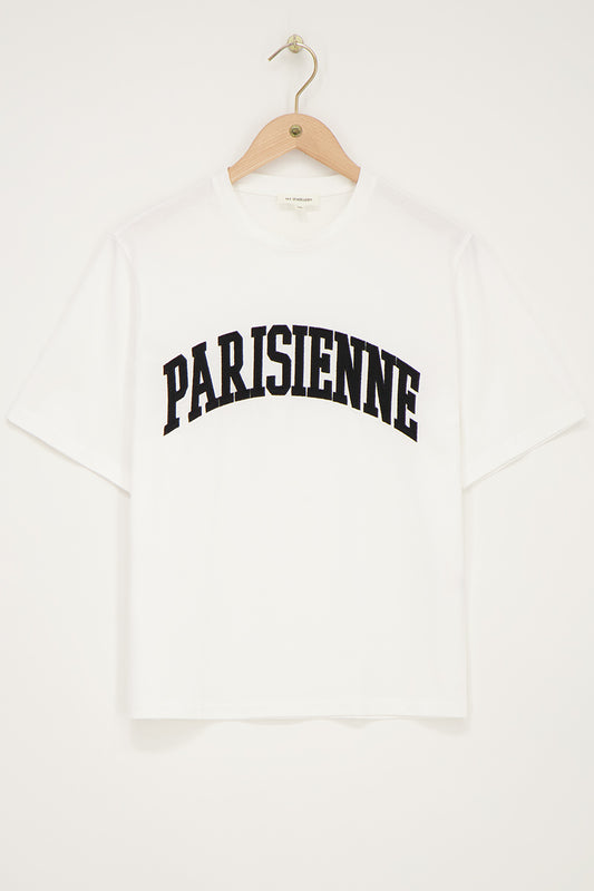 My jewellery Witte T-shirt "Parisienne" Wit