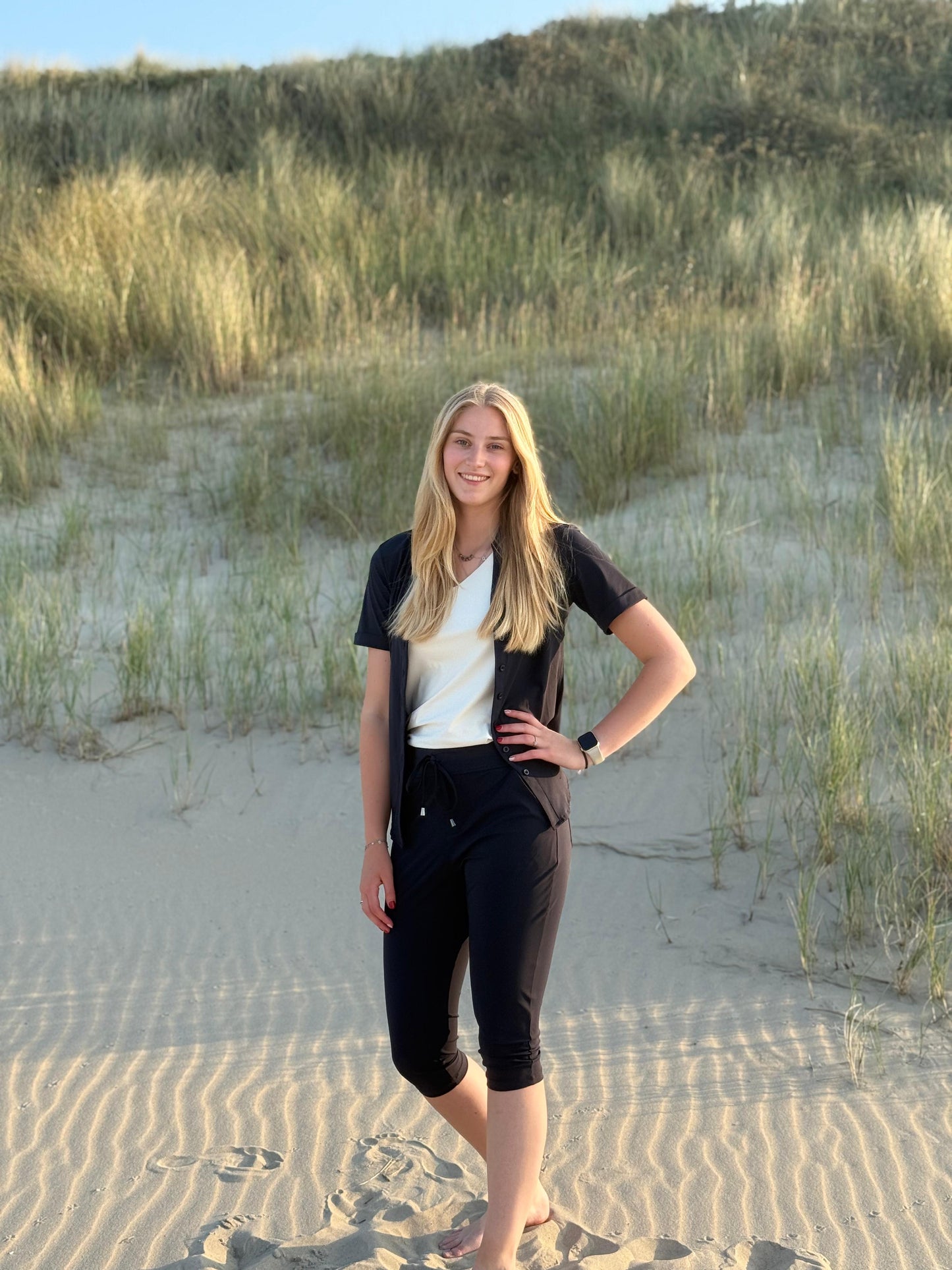My lady Cora capri broek Blauw