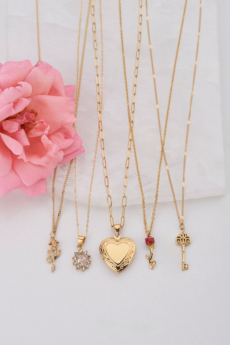 Necklace Rose Goud MJ11505