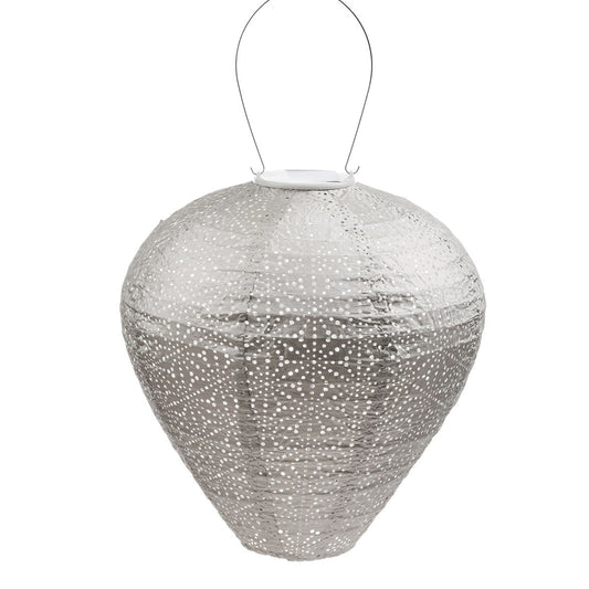 Lumiz solar lampion Balloon Sashiko Light Taupe Nr. 13