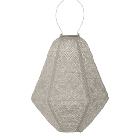 Lumiz Solar lampion Can Marrakesh Light Taupe 30cm Nr.15