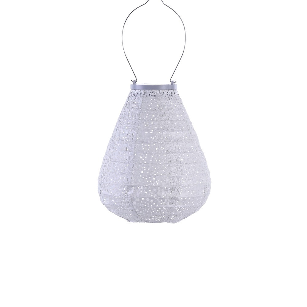 Lumiz solar lampion Tulip Paisley silver Nr. 35