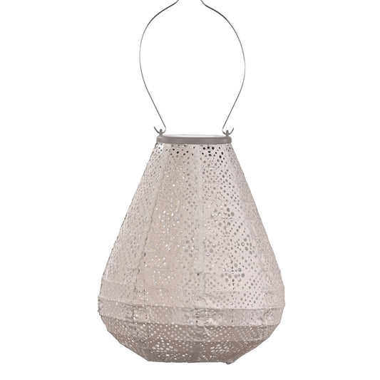 Lumiz solar lampion Tulip Topaze light taupe Nr. 44