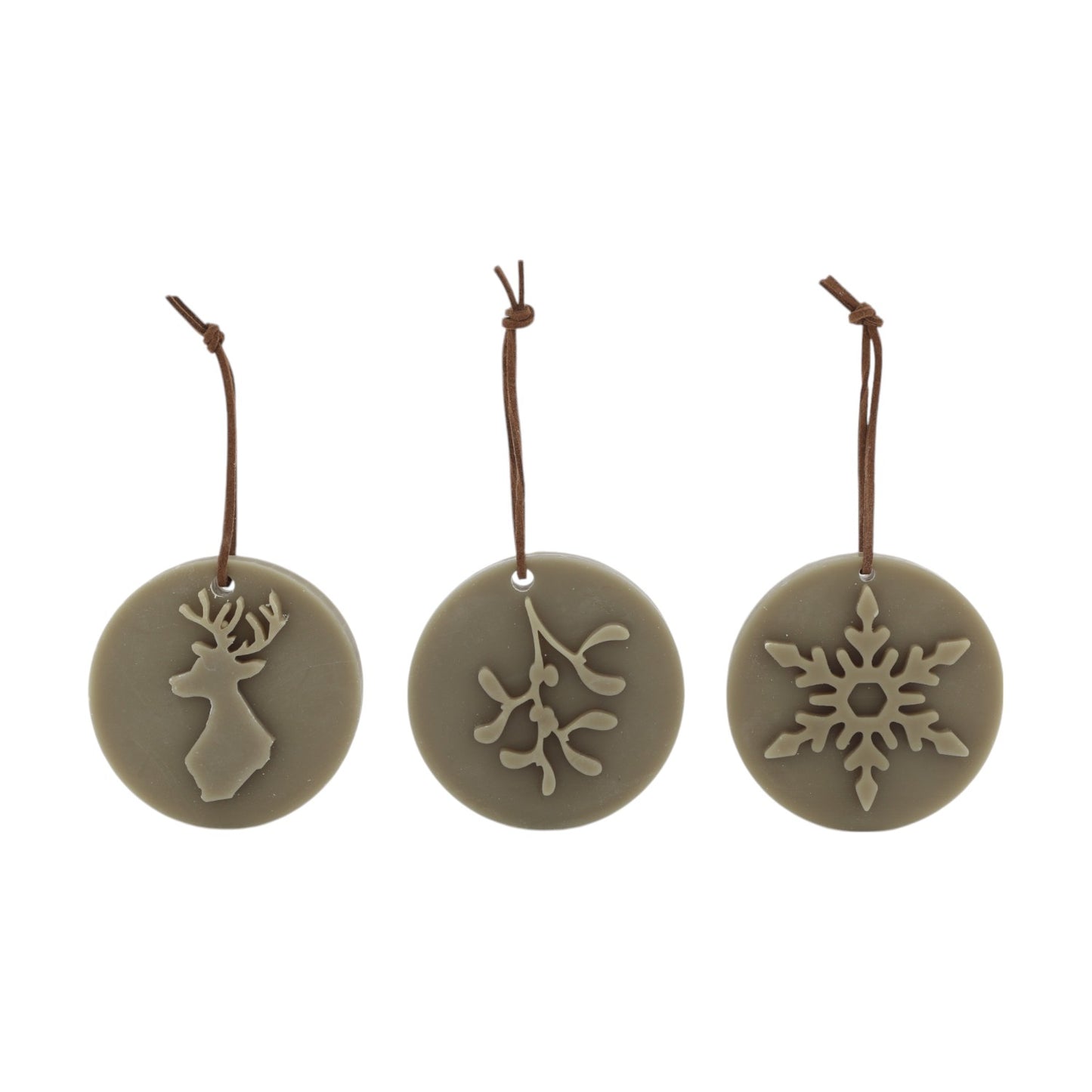 Ornament Scented Wax Winter taupe