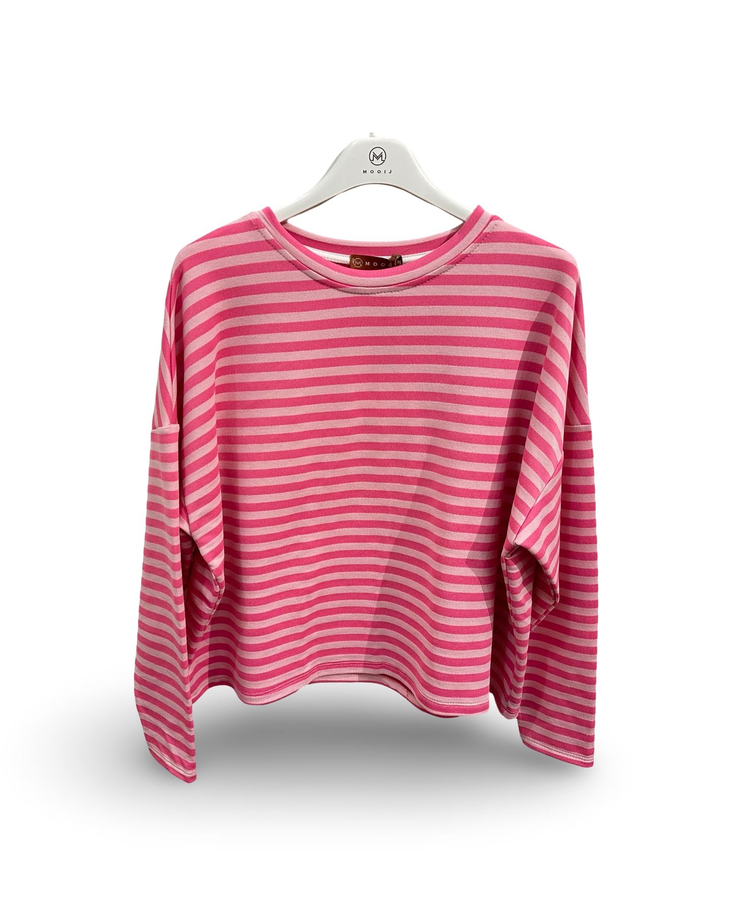 Oversizedt-shirtmetrondehalsenstrepenLichtroze_roze__1