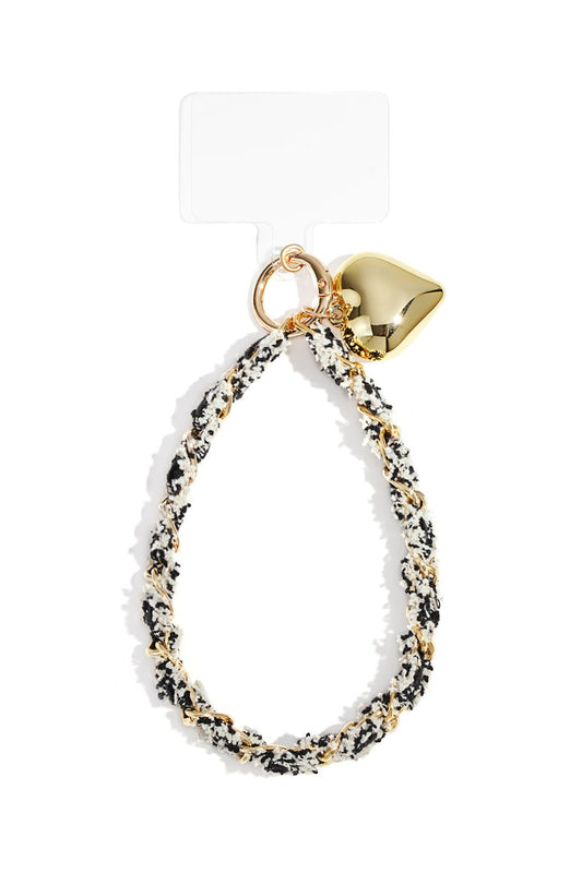 Phone cords Chain Casual Polyester Zwart