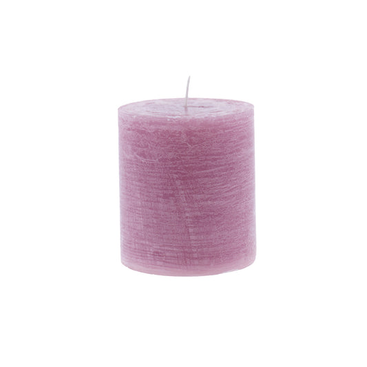 Pillar Candle 9x10cm Lila 850248