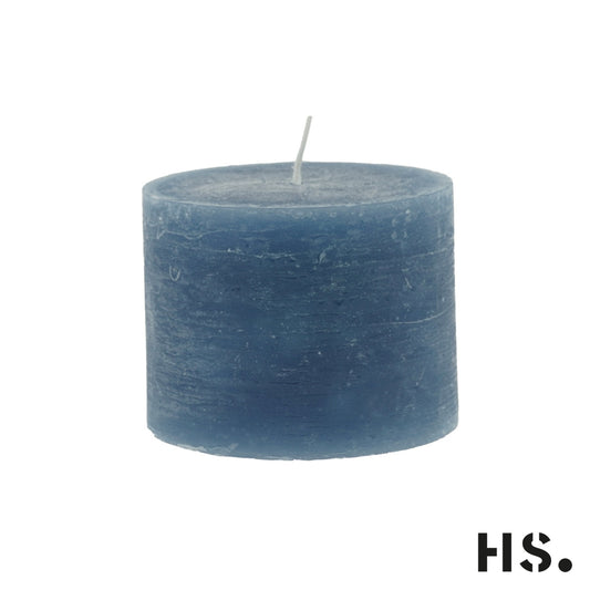 Pillar Candle 9x7cm A/BL  691287