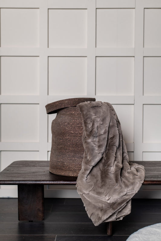 Plaid Tree gebroken taupe