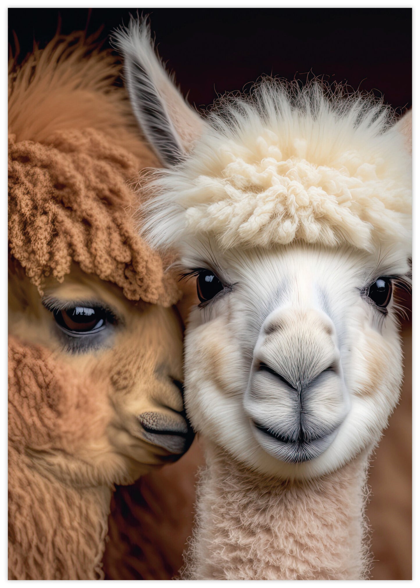 Posters A4 Alpaca love
