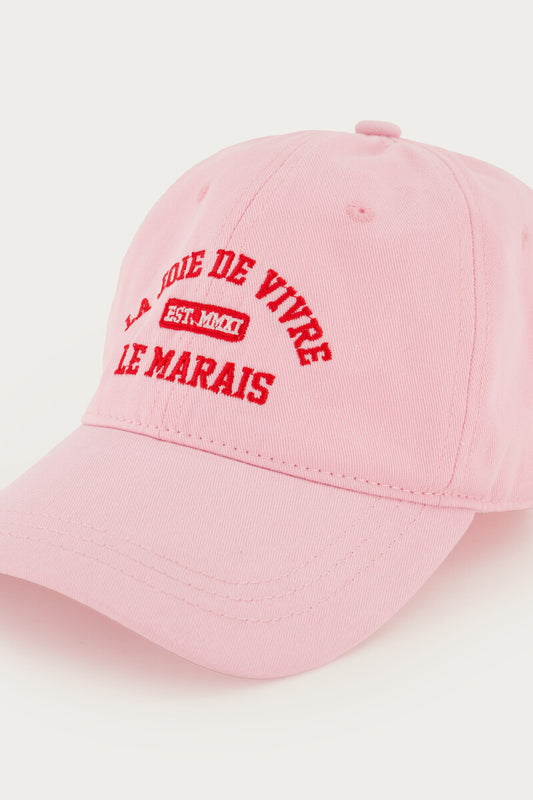 Roze pet "La joie de vivre"