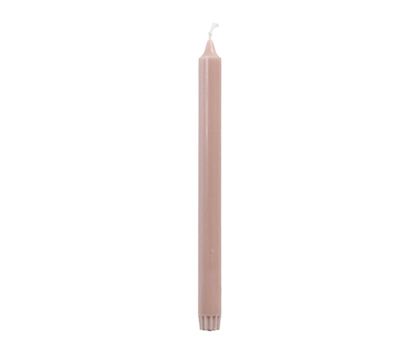 Dinerkaarsen Stearine pastel pink 30cm