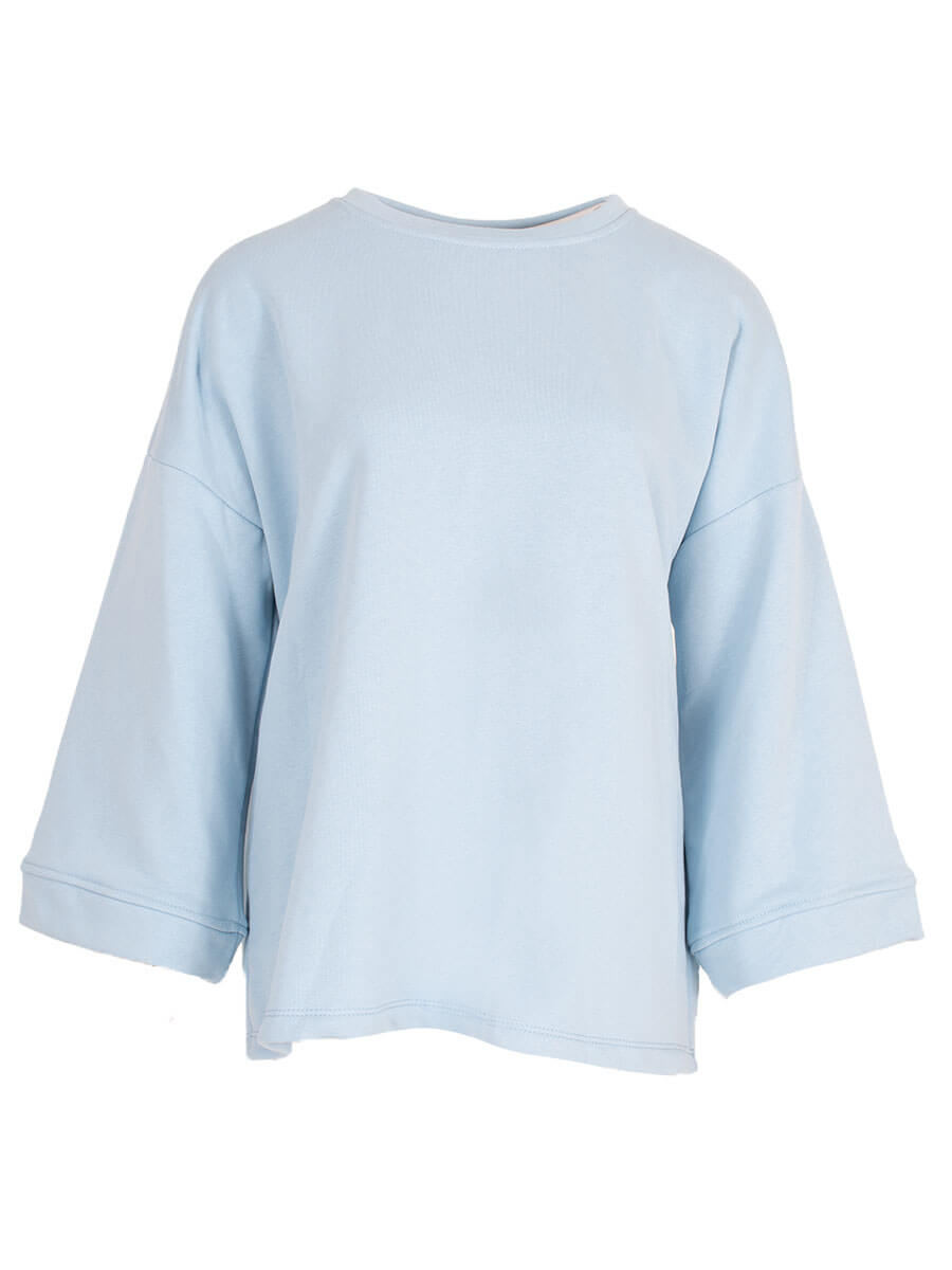 SweaterdriekwartmouwBlauw__1