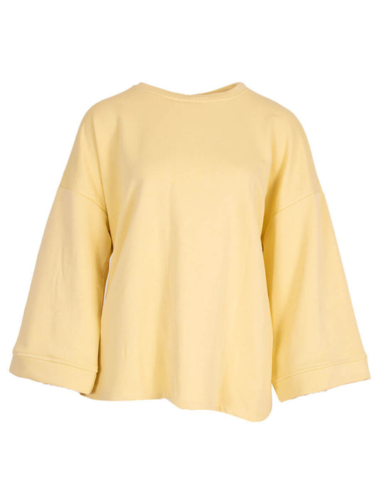 SweaterdriekwartmouwGeel__1