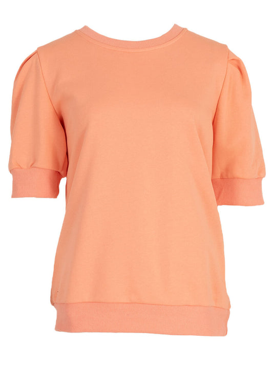 Sweater korte mouw Oranje