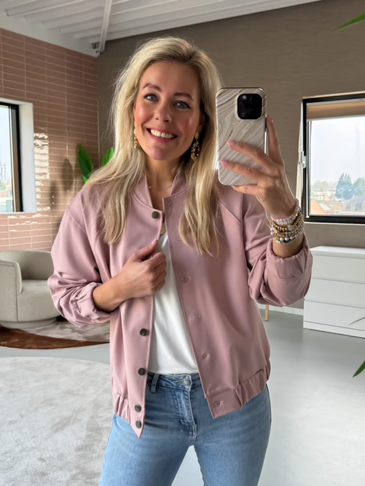 Sweet Jewellery Jasje Fayenne Oud roze