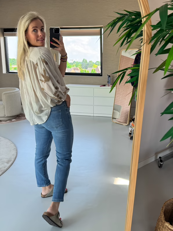 Sweet Jewellery blouse Evelyn Beige