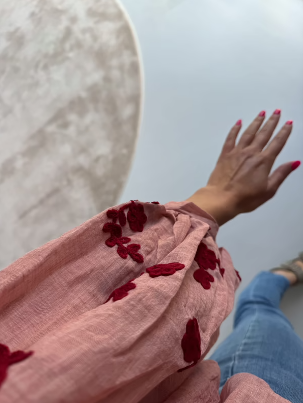Sweet Jewellery blouse Evelyn Oud roze
