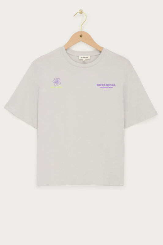 T-shirt Botanical Grijs