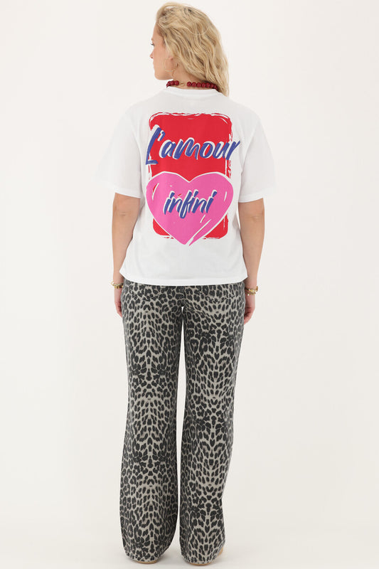 T-shirt "L'amour infini" Wit