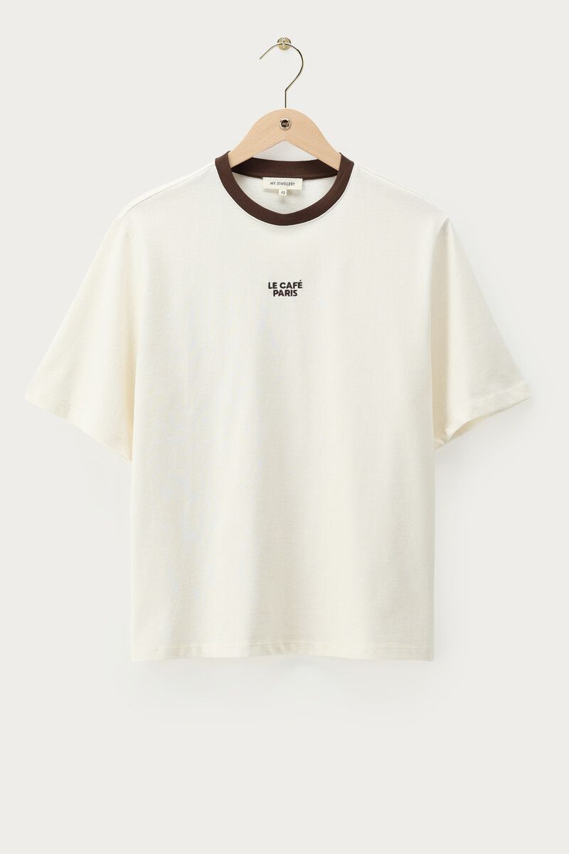 T-shirt_LecafeParis_Wit__4