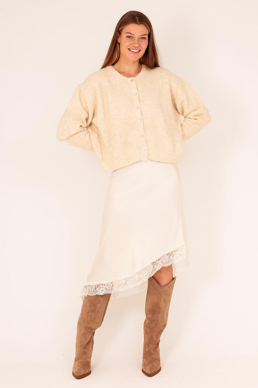 TbD Vestje gebreid Beige