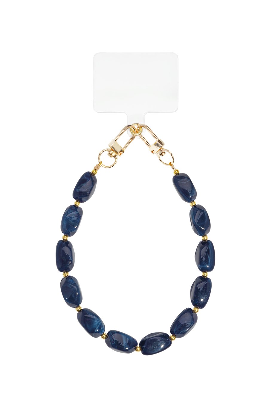 Telefoonsnoeren Kralen Casual Acryl Donkerblauw