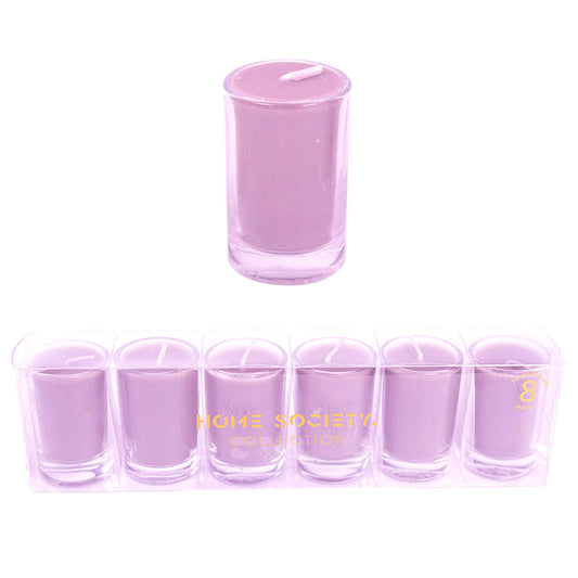 Votive Candle lila Set 6 850271