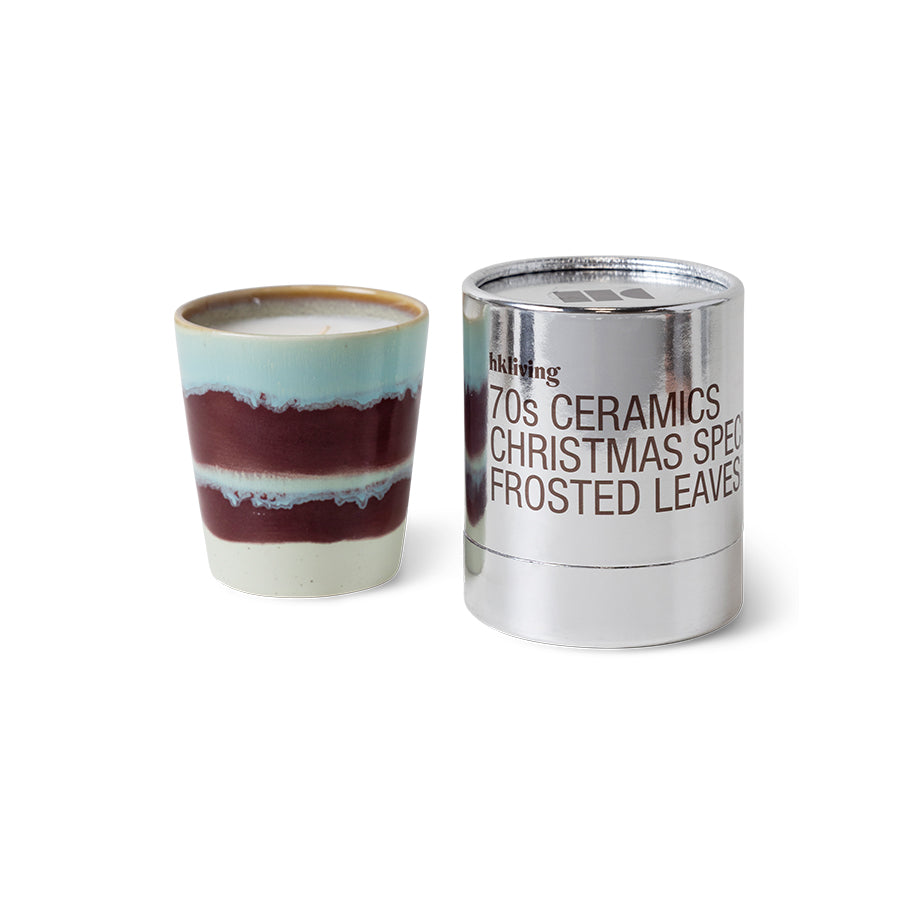 Christmas special Winter Frosted leafs