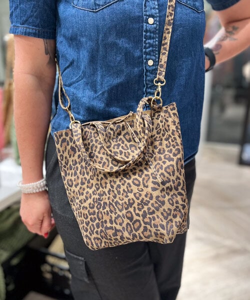 Alice suede leopard