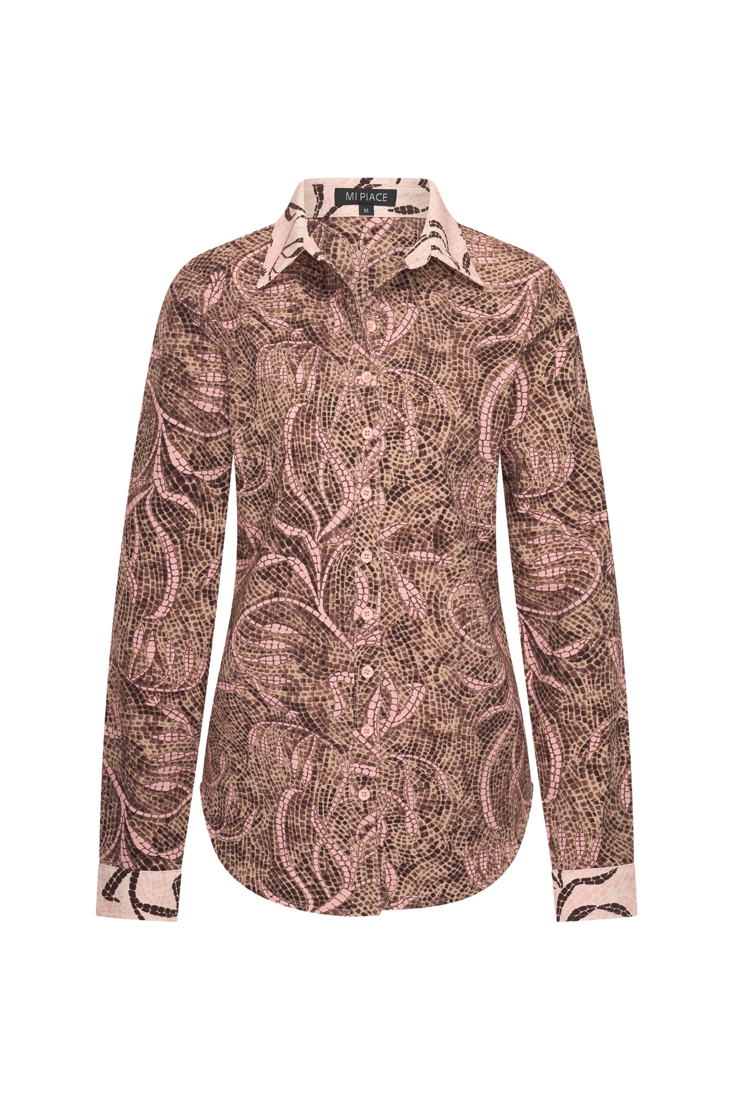 Mi piace Blouse Twilight Twigs Print Espresso