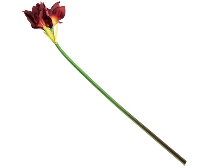 Kunstbloem amaryllis rood
