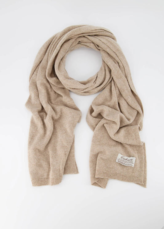 Cashemere sjaal Cassy  Sand