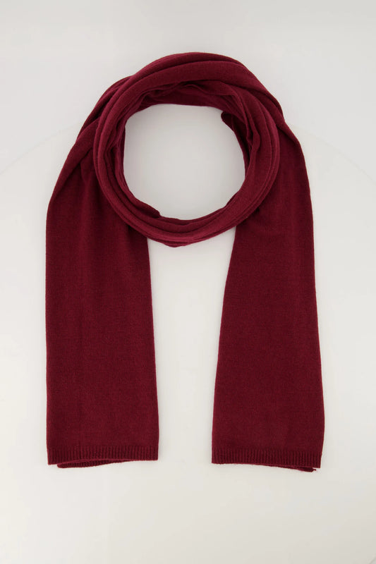 Cashemere sjaal Cassy  Burgundy