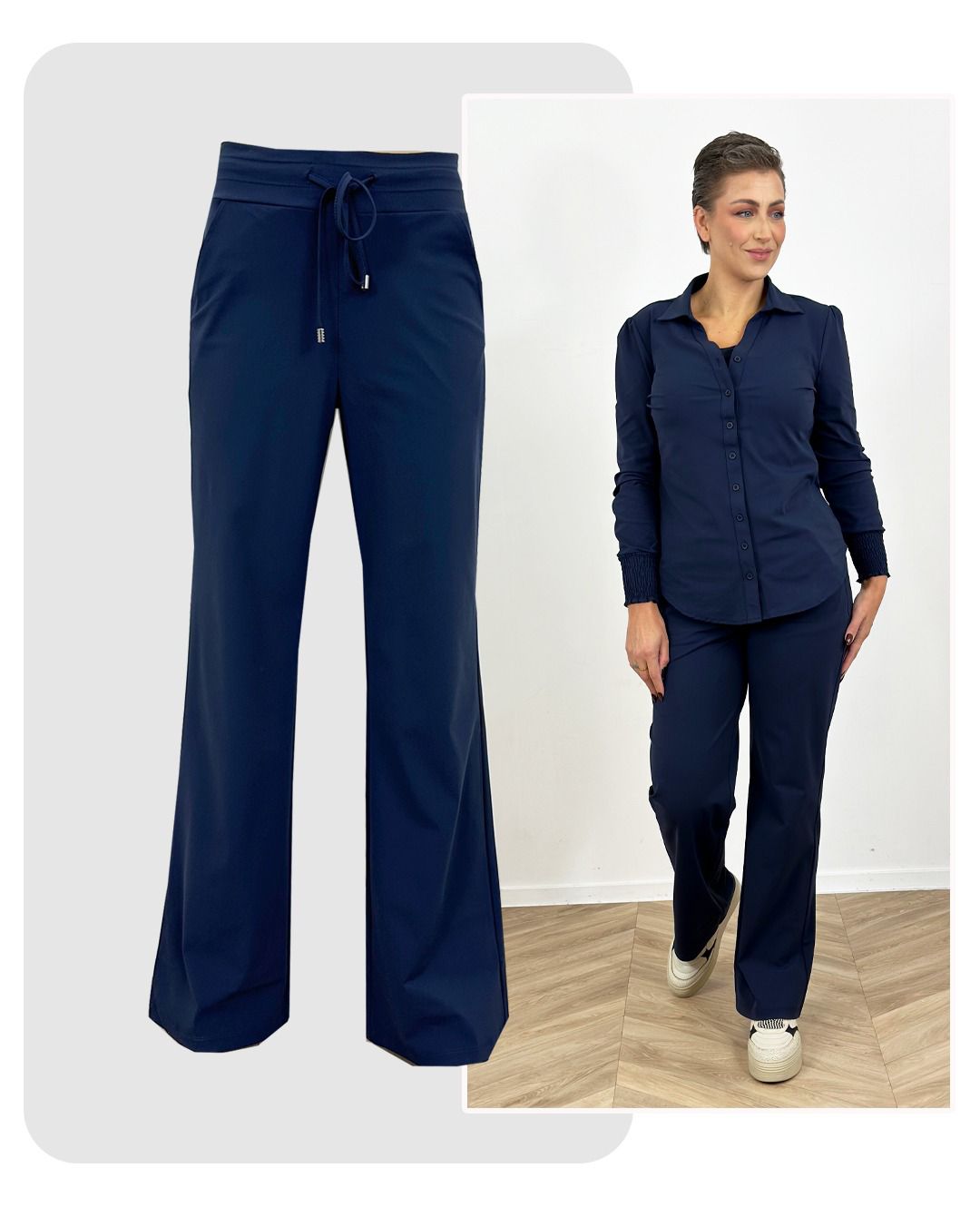 Glamm label Broek Micky Navy