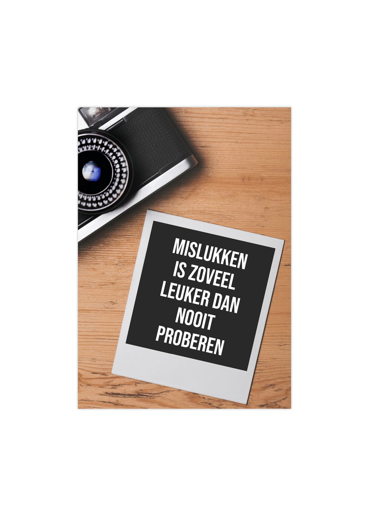 Poster A5 mislukken is zoveel leuker