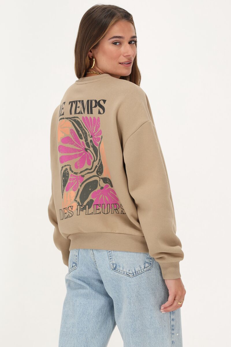 My jewellery sweater  ''Le temps'' Bruin